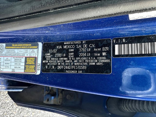 Certified 2023 Kia Forte LXS w/ LXS Technology Package FWD image 18
