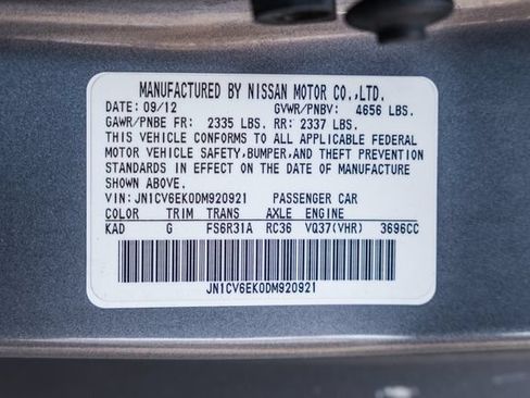 Used 2013 INFINITI G37 Sport RWD image 74
