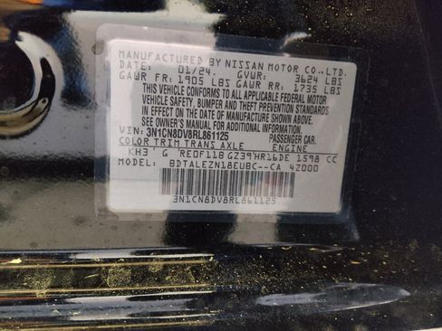 Used 2024 Nissan Versa S w/ S Plus Package image 33