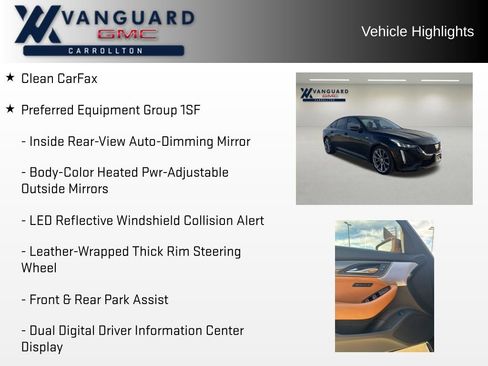 Used 2023 Cadillac CT5 V w/ Platinum Package image 5