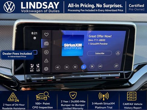 Certified 2024 Volkswagen Atlas Cross Sport SEL R-Line AWD/4WD image 18