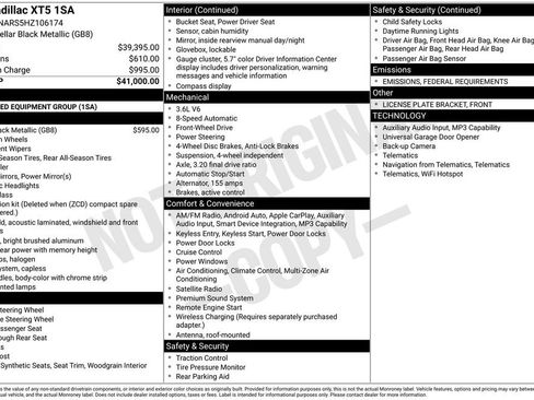 Used 2017 Cadillac XT5 FWD image 4