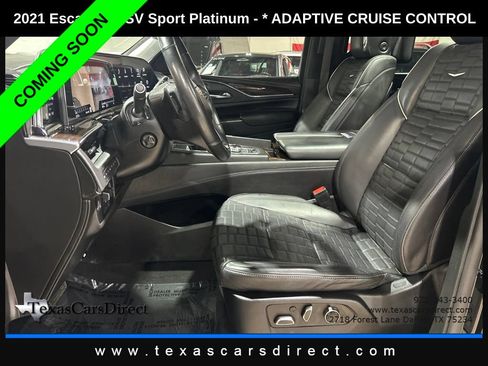 Used 2021 Cadillac Escalade ESV Sport Platinum AWD/4WD image 6