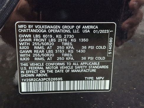 Used 2023 Volkswagen Atlas SEL R-Line AWD/4WD image 30