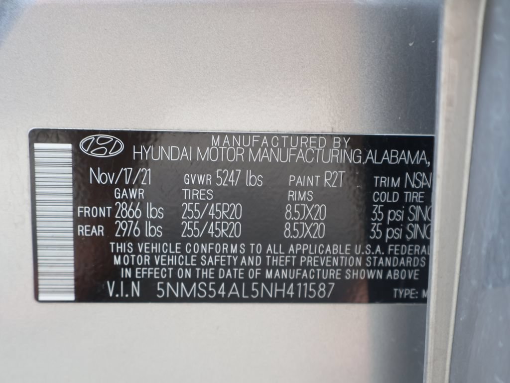 Used 2022 Hyundai Santa Fe Calligraphy FWD image 39