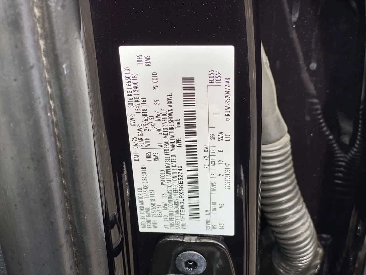 Used 2025 Ford F150 XLT w/ Equipment Group 301A Standard AWD/4WD image 27