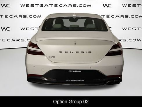 Used 2023 Genesis G70 2.0T w/ Sport Prestige Package RWD image 4
