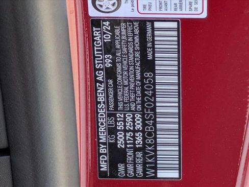 New 2025 Mercedes-Benz SL 63 AMG S e Performance 4MATIC image 18