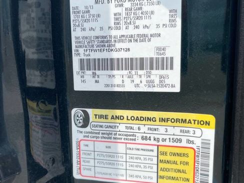 Used 2013 Ford F150 XLT w/ Luxury Equipment Group image 20