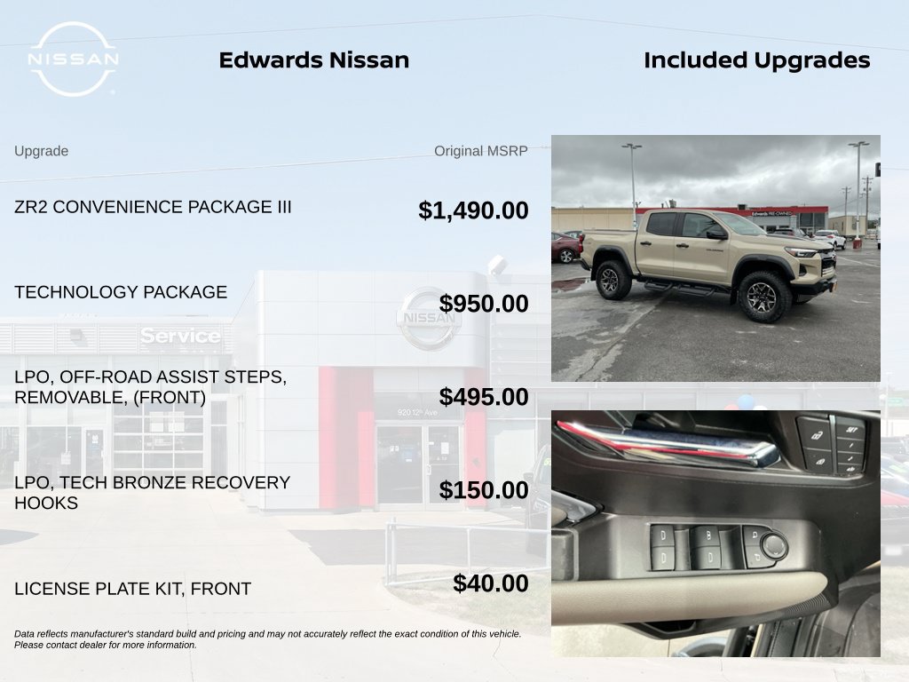 Used 2023 Chevrolet Colorado ZR2 w/ ZR2 Convenience Package III AWD/4WD image 7