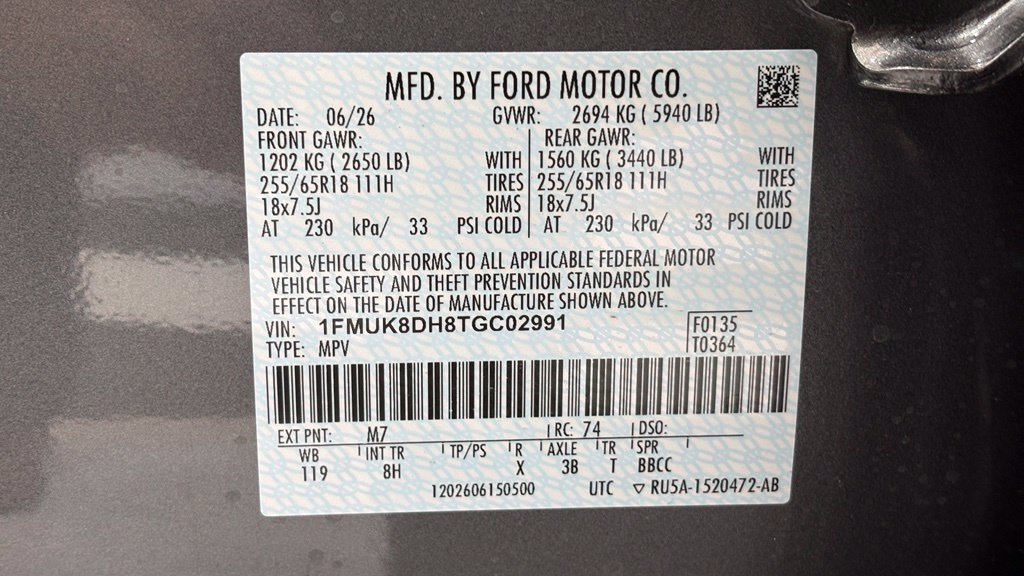 New 2026 Ford Explorer Active AWD/4WD image 54