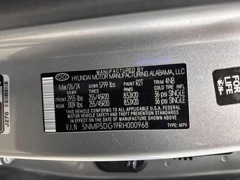 Used 2024 Hyundai Santa Fe Calligraphy image 44