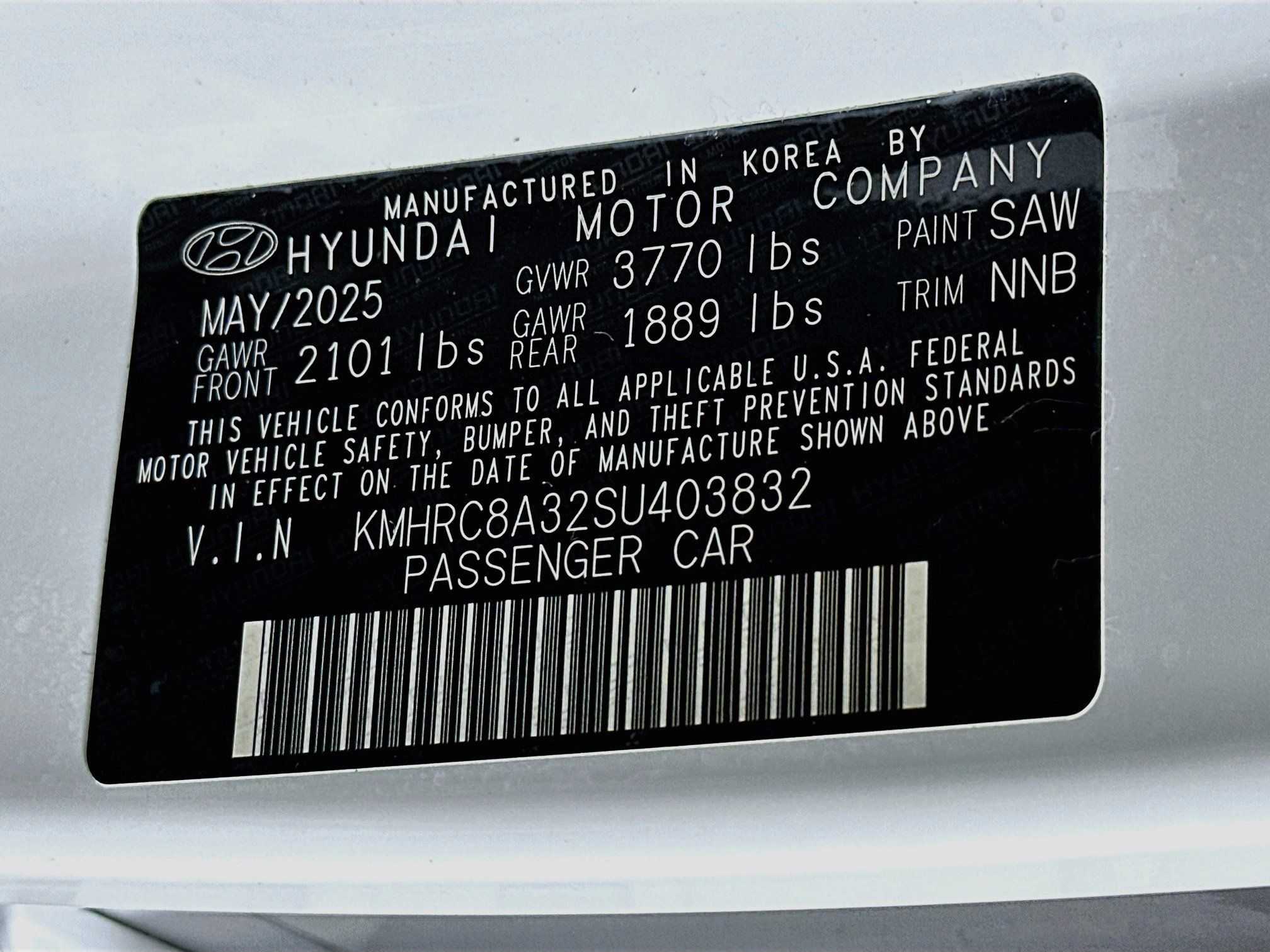 Used 2025 Hyundai Venue SEL FWD image 12