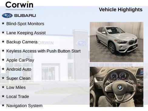 Used 2019 BMW X1 xDrive28i w/ Convenience Package image 11