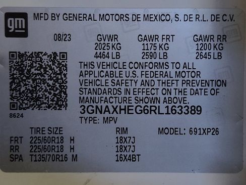Used 2024 Chevrolet Equinox LS w/ Sport Edition FWD image 33