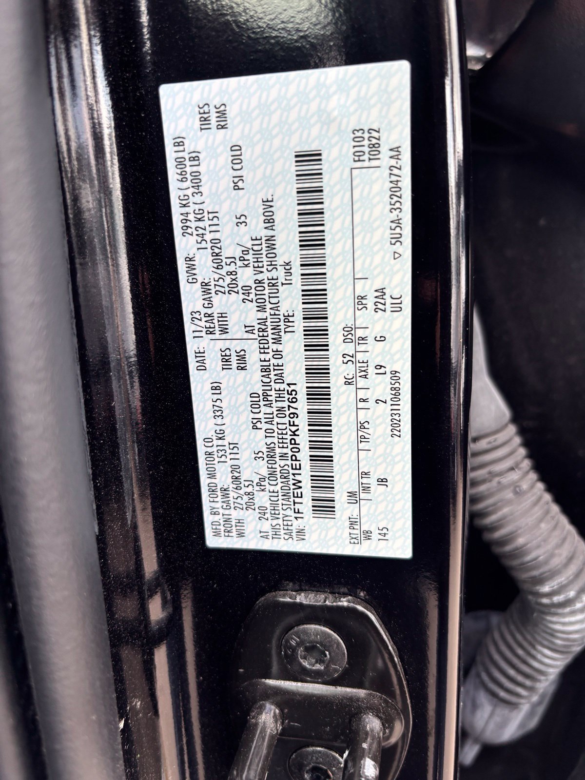 Used 2023 Ford F150 XL w/ STX Appearance Package AWD/4WD image 10