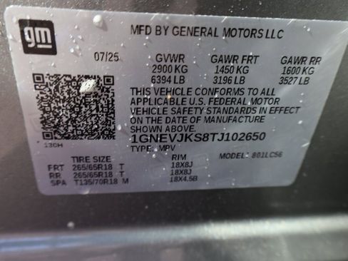 New 2026 Chevrolet Traverse Z71 w/ Enhanced Driving Package image 38