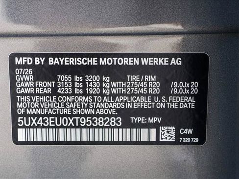 New 2026 BMW X5 xDrive50e w/ Executive Package AWD/4WD image 26