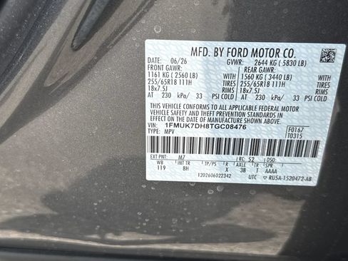 New 2026 Ford Explorer Active RWD image 30