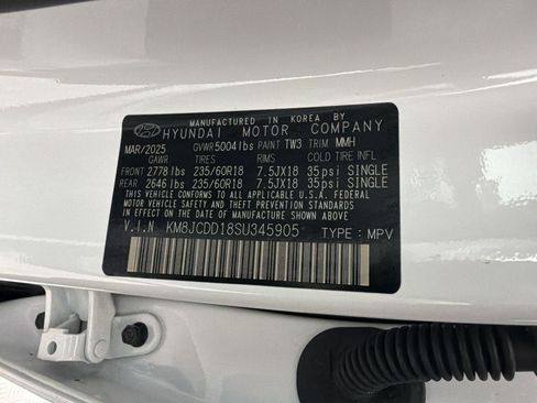Used 2025 Hyundai Tucson SEL AWD/4WD image 27