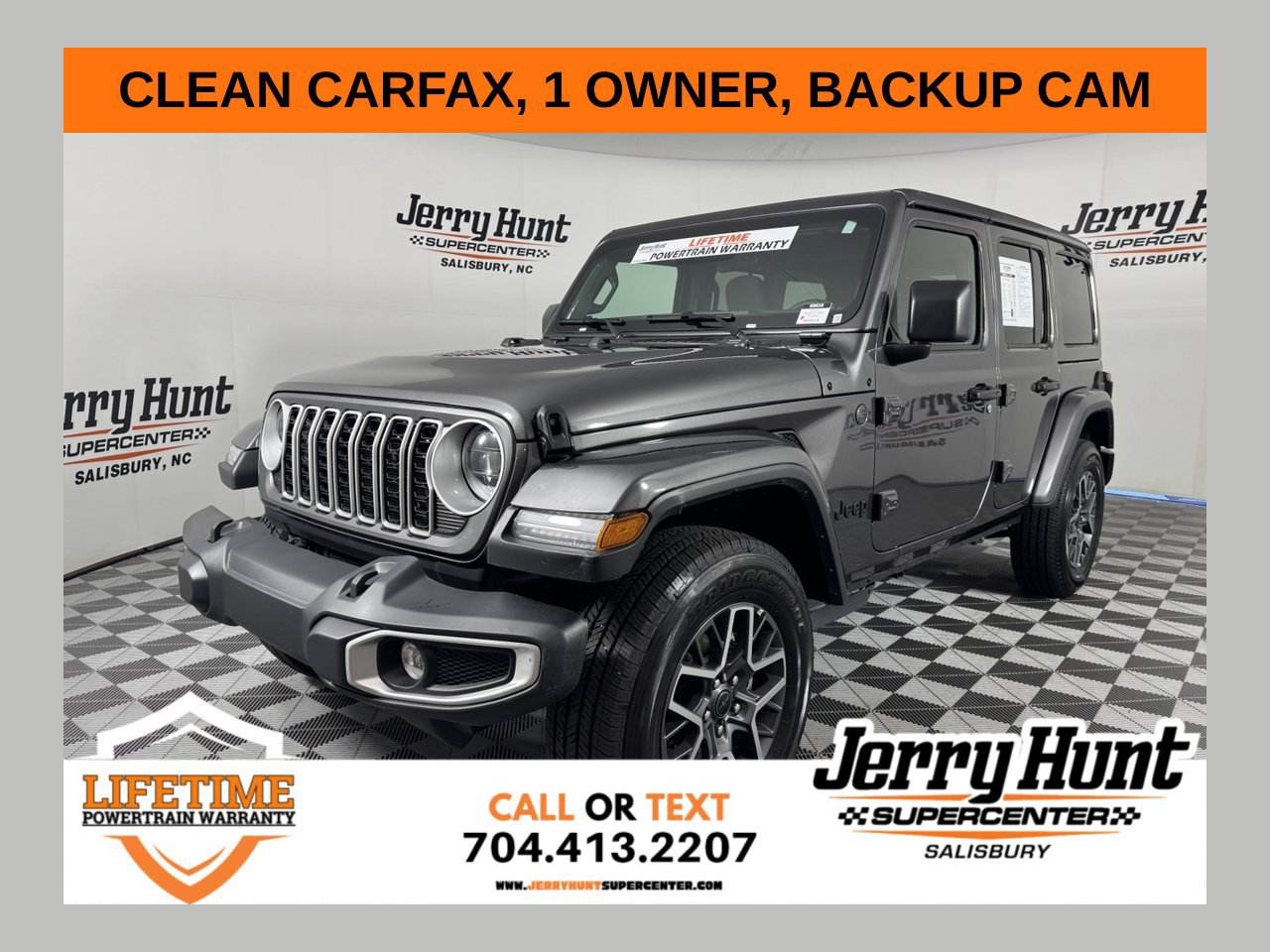 Used 2026 Jeep Wrangler Unlimited Sahara AWD/4WD image 1