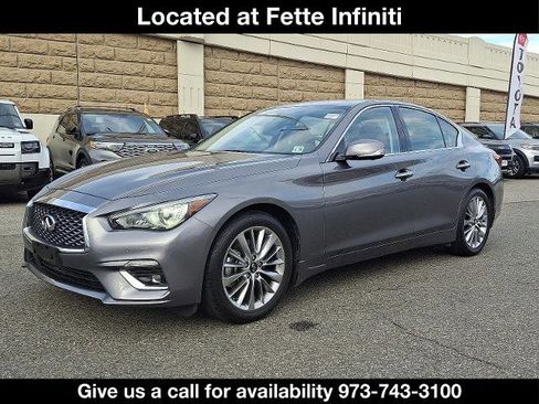 Certified 2023 INFINITI Q50 Luxe w/ Cargo Package image 1