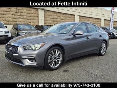 Certified 2023 INFINITI Q50 Luxe w/ Cargo Package