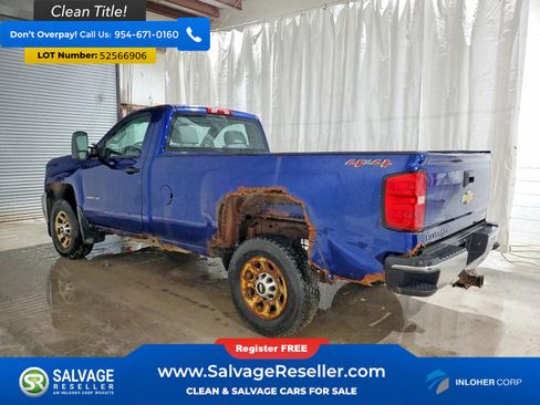 Used 2015 Chevrolet Silverado 3500 W/T w/ WT Fleet Convenience Package AWD/4WD image 3