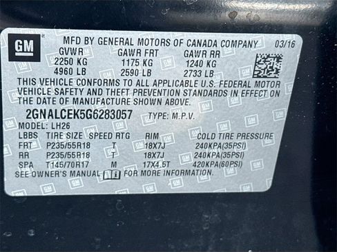 Used 2016 Chevrolet Equinox LT w/ Convenience Package image 28