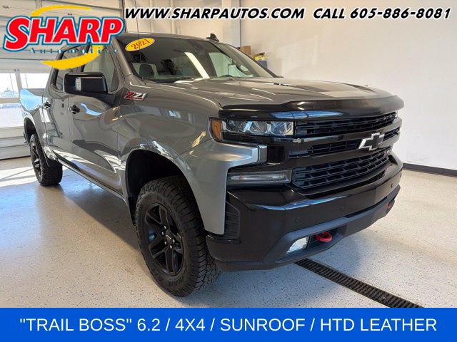 Used 2021 Chevrolet Silverado 1500 LT Trail Boss AWD/4WD image 1