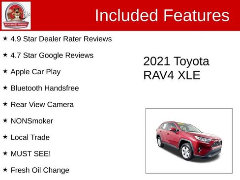 Used 2021 Toyota RAV4 XLE image 4