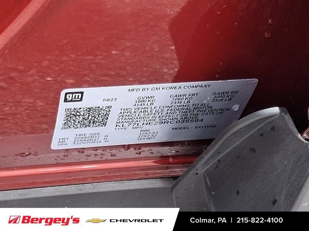 Certified 2024 Chevrolet Trax LT FWD image 28