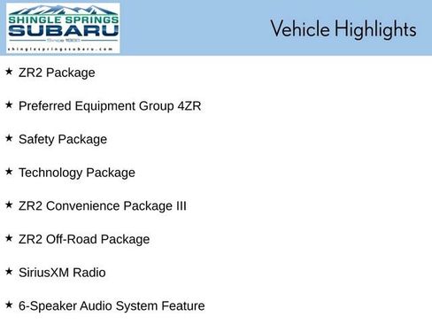 Used 2024 Chevrolet Colorado ZR2 w/ ZR2 Convenience Package III AWD/4WD image 54