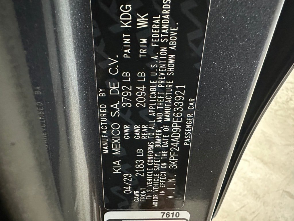 Used 2023 Kia Forte LXS w/ LXS Technology Package FWD image 35