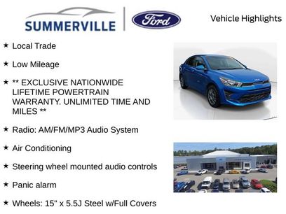 Used 2022 Kia Rio S