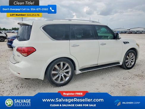 Used 2013 INFINITI QX56 4WD w/ Deluxe Touring Pkg image 4