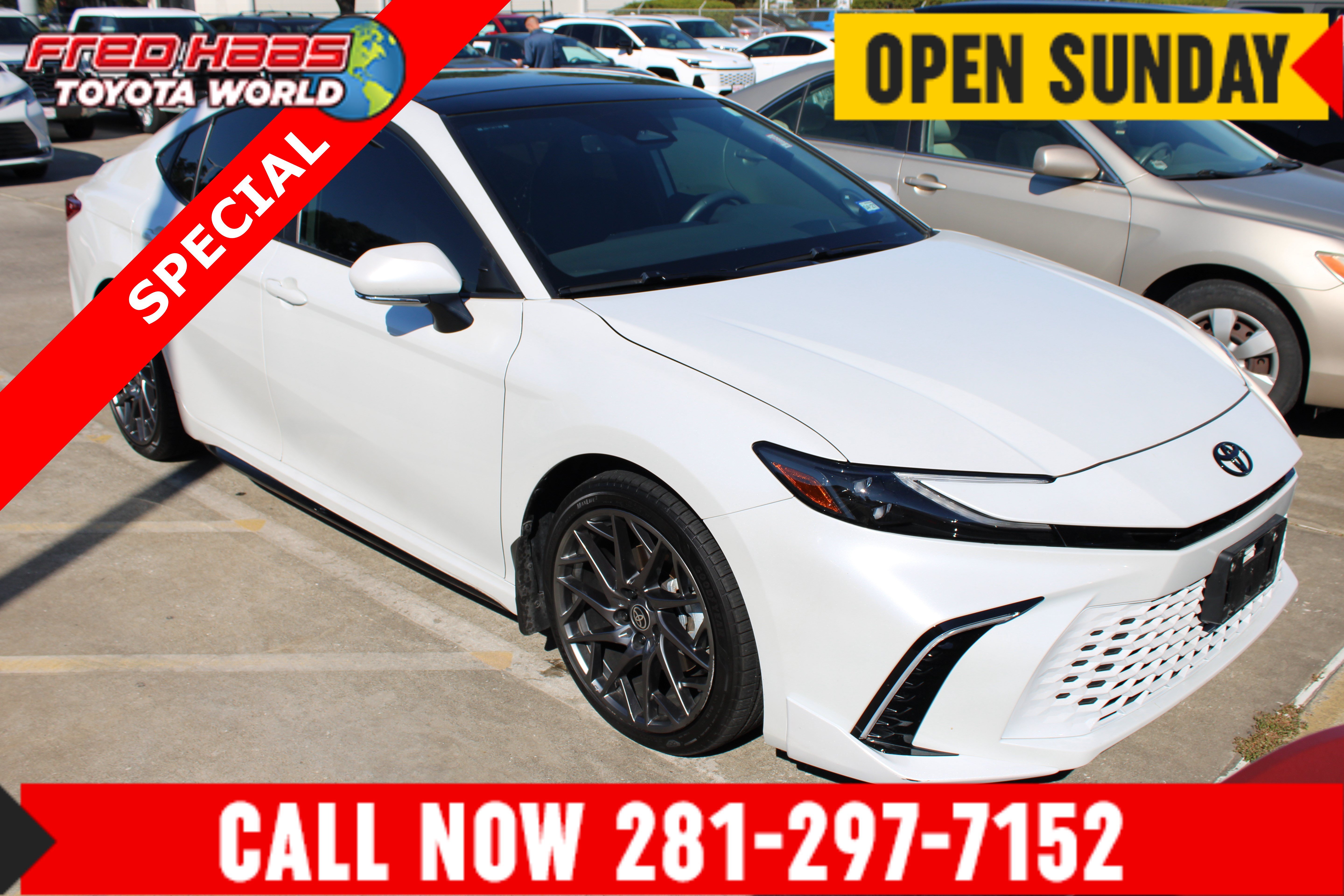 Used 2025 Toyota Camry XSE w/ Premium Package FWD image 1