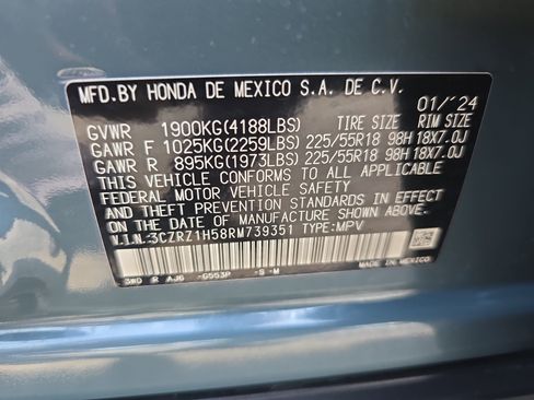 Used 2024 Honda HR-V Sport image 33