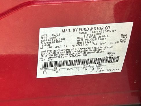 Used 2022 Ford Edge SEL w/ Convenience Package AWD/4WD image 41