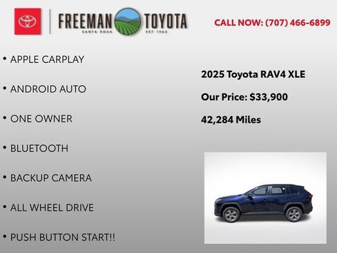 Used 2025 Toyota RAV4 XLE AWD/4WD image 5