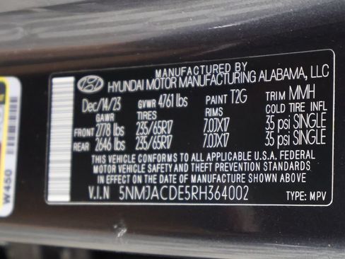 Used 2024 Hyundai Tucson SE AWD/4WD image 43