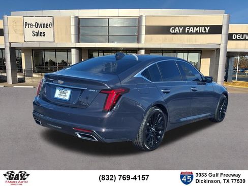 Certified 2025 Cadillac CT5 Premium Luxury w/ Sun And Sound Package RWD image 2