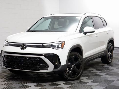 Used 2025 Volkswagen Taos SEL w/ Black Wheel Plus Package image 1