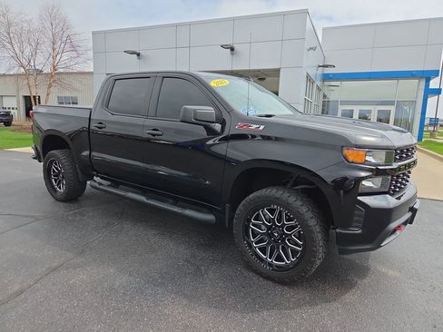 Certified 2021 Chevrolet Silverado 1500 Custom Trail Boss w/ Midnight Edition AWD/4WD image 1