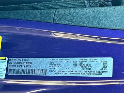 New 2026 Jeep Gladiator Rubicon w/ Safety Group image 20