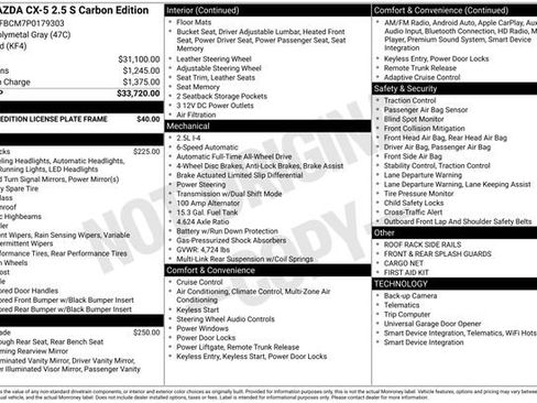 Certified 2023 MAZDA CX-5 Carbon Edition image 13