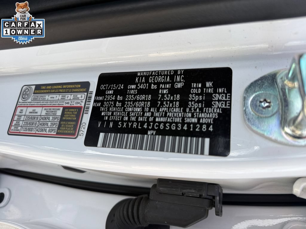 Certified 2025 Kia Sorento S w/ Panoramic Sunroof Package FWD image 31