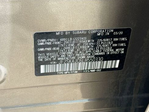 Used 2020 Subaru Forester Premium w/ Popular Package #1 image 32