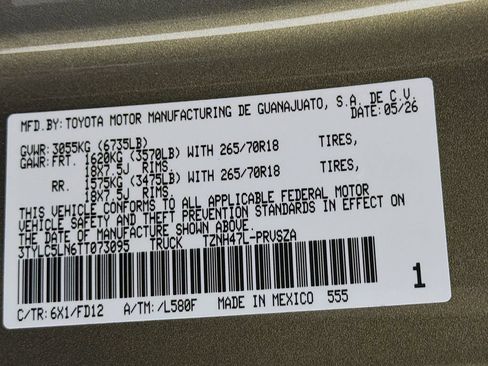 New 2026 Toyota Tacoma TRD Off-Road AWD/4WD image 26