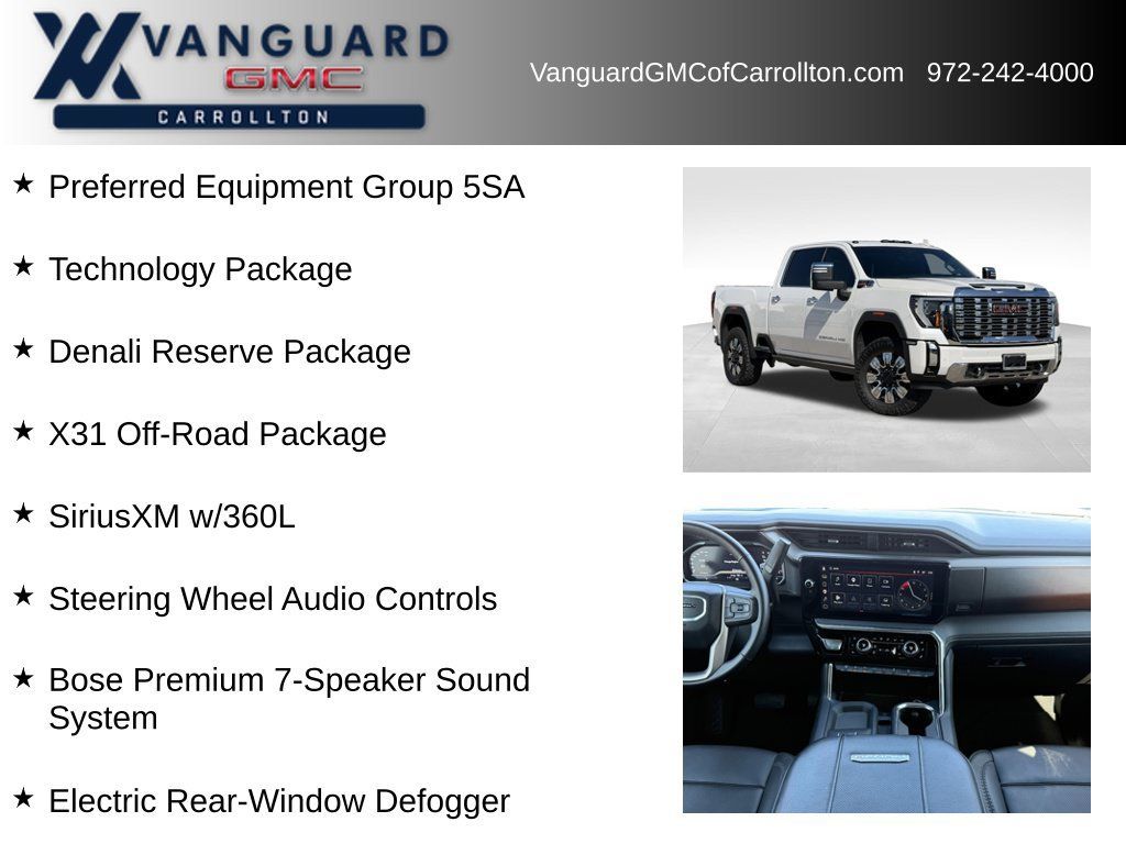Used 2024 GMC Sierra 2500 Denali w/ Denali Reserve Package AWD/4WD image 6